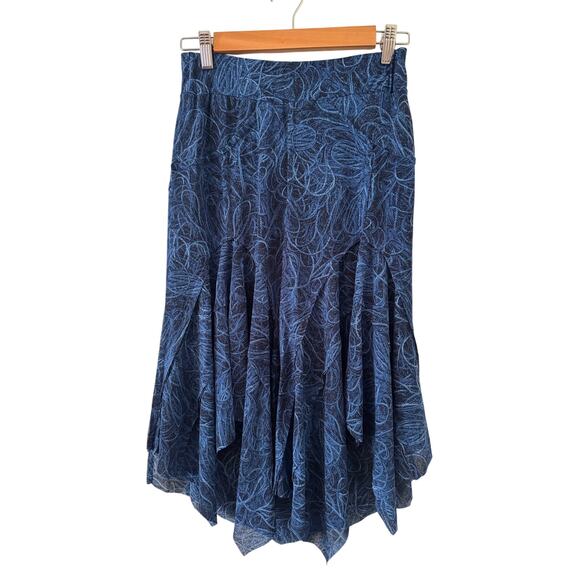 Isabel De Pedro Mr Cat Blue Tulle Skirt - Picture 4 of 6